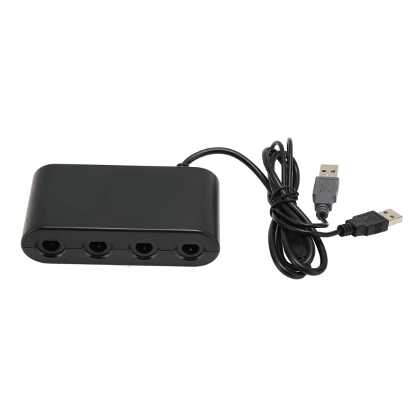 GC Controller Adapter 4 Ports 3 in 1 Game Controller Adapter med Turobo funktion för Switch för Wii U PC