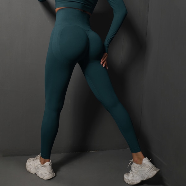 eggings för kvinnor, Scrunch Butt Gym Seamless Booty Tight (L)