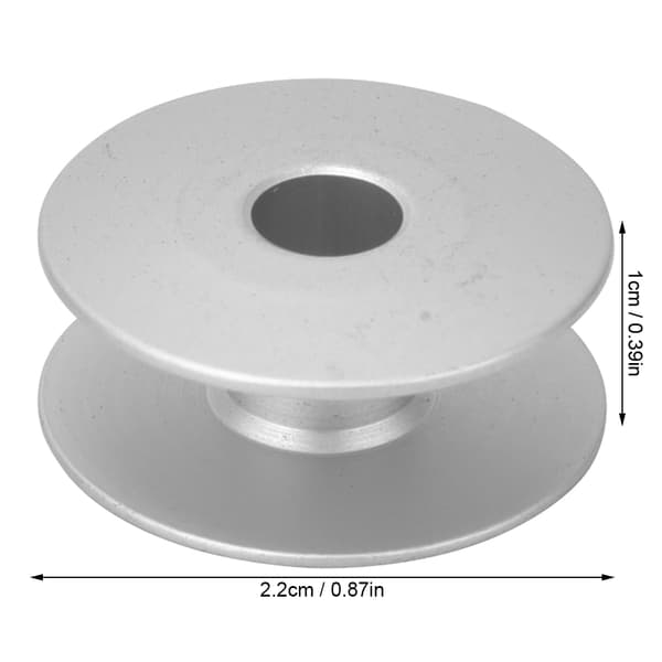 100 stk. spoler til computer symaskine 16X aluminiumoxid spoler 22mm