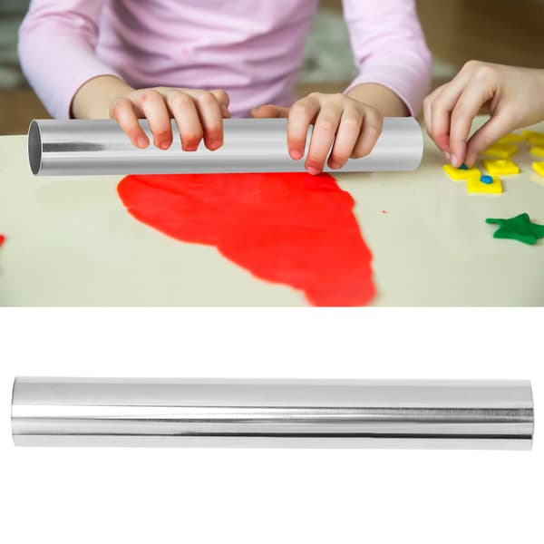Rullstav av rostfritt stål för polymerlera, skulpturverktyg för hand