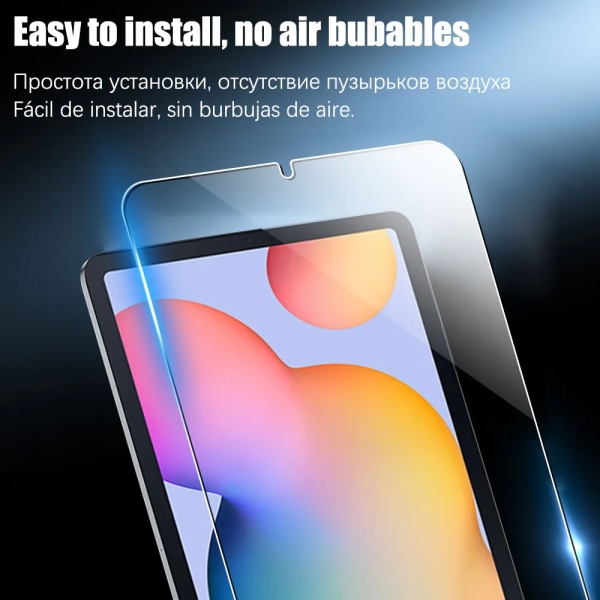 2ST Skärmskydd i härdat glas för Samsung Galaxy Tab A7 Lite Tablett Tillbehör Film