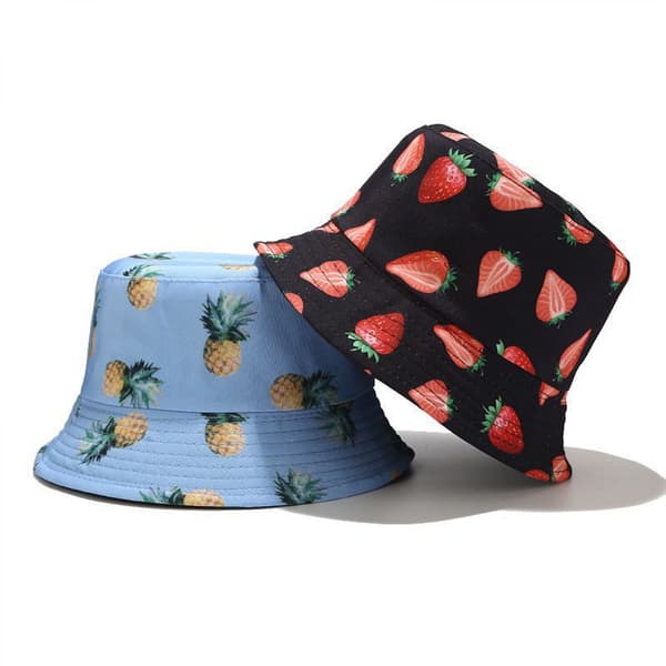 Unisex Print Dobbeltsidet Vendbar Spandhat Y