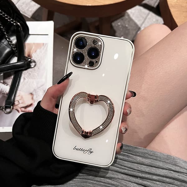 Kompatibel med iPhone 13 Pro Max Skal för Flickor Kvinna Söt