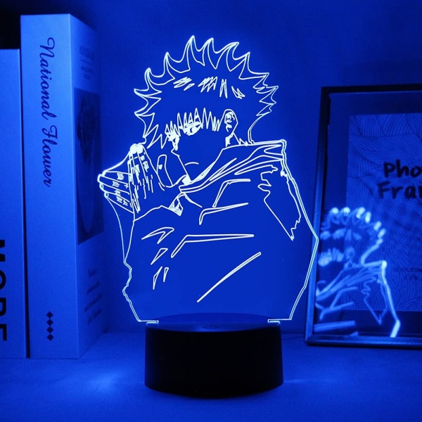 LED Nattlampa Anime Lampa Jujutsu Kaisen Gojo Satoru Figur