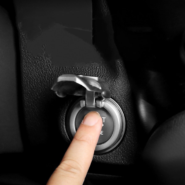 1 stk. Påfør Chevrolet Motor Engine Start Stop Button Cover Push Start Button Cover Ignition Dekorasjon Beskyttende Deksel Universal Button