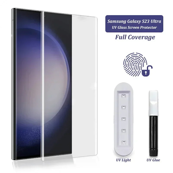 3D UV flytande härdat glas för OPPO Reno 5 pro Full Glue skärmskydd