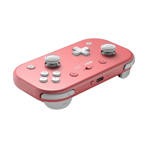 Lite 2 Bluetooth Gamepad for Switch, Switch Lite, Android og Raspberry Pi (Rosa) Pink