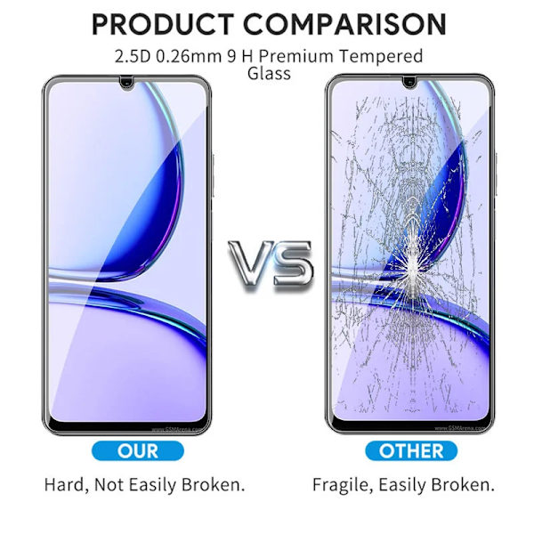 6in1 skyddsglasfodral för Realme C53 6,74in härdat glas för RealmI c 53 53c realmec53 skärmskydd kameralins