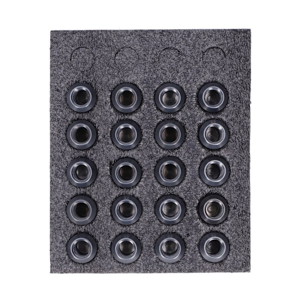 20 kpl Vannemutterit M12x1.5 Kierre 1.3 tuuman Korkeus 7075-T6 Alumiini Lukitusmutterit Tiitaniväri