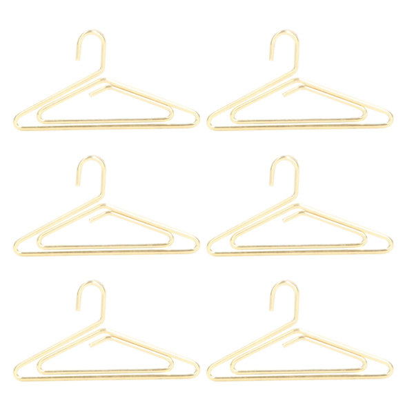 100 stk. metalliske papirclips, galvaniseringsproces, gyldne papirclips, rustfrie papirclips, skridsikre til filklassificering, frakkebøjle