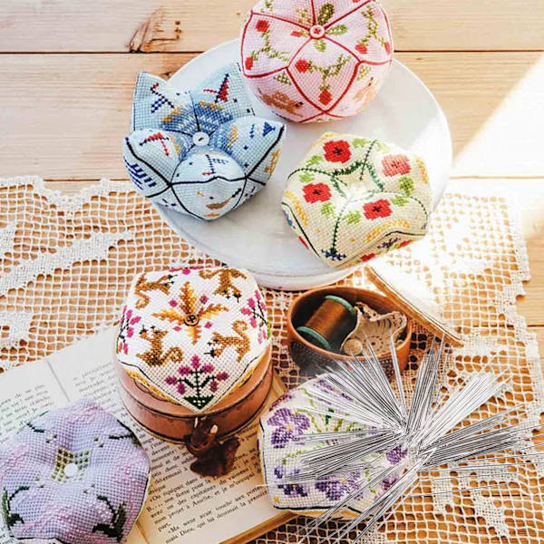 100 st handsy nålar i rostfritt stål, hållbara och rostfria, allmänt använda hantverksnålar för läder, tyg och möbler Small