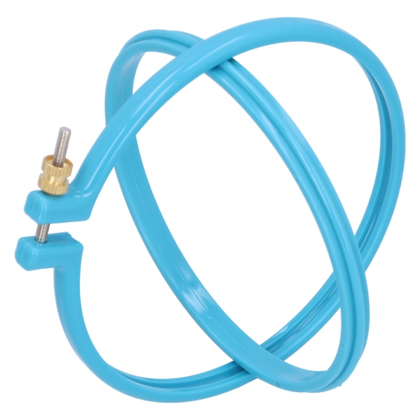 Korssting broderi sirkel plast fargerik ring for DIY kunst håndverk sying 5in