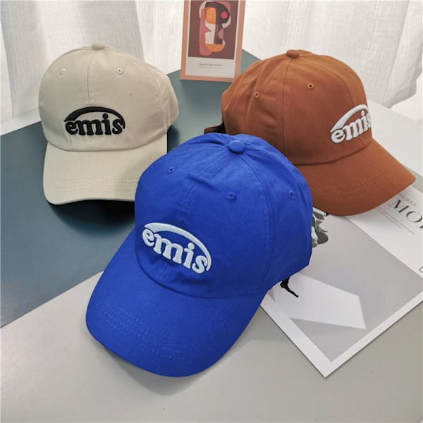 Hatt Brev Broderad Justerbar Baseballkeps Green