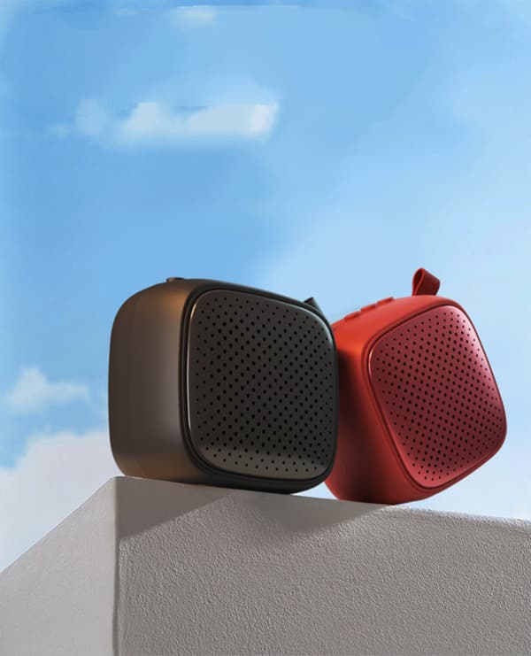 Bluetooth-højttaler, mini bærbar trådløs højttaler, forbedret B