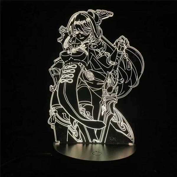 Spillet Genshin Impact Beidou lampe Nattlys Illusjonslys 3