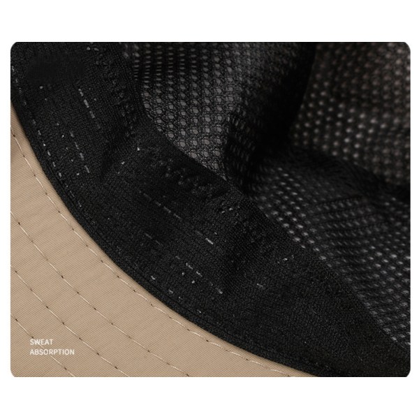 Bomullssolhatt UV-skydd Sommarhattar Strandhatt Safari Bo J