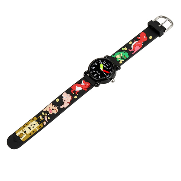 3D Barnklocka, Söt Cartoon Vattentät Klocka Silikonarmband för 2-12 År Gamla Flickor och Pojkar, Bästa Presenten till Barn