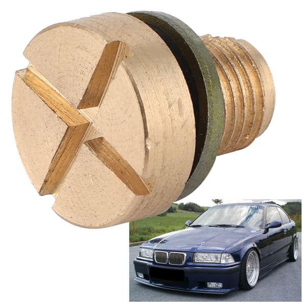 Kjølemiddelutvidelsesbeholder Bleder Skrue Messing Tilbehør 17111712788 Passer for E36/E39/E46