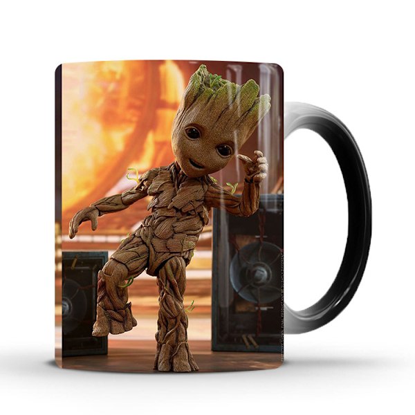 Jeg er Groot Kaffe Krus Morphing Skiftende Farve Kop