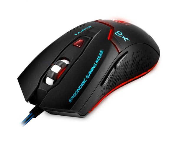X8 kablet lysende e-sport gamingmus Jedi survival eat ch