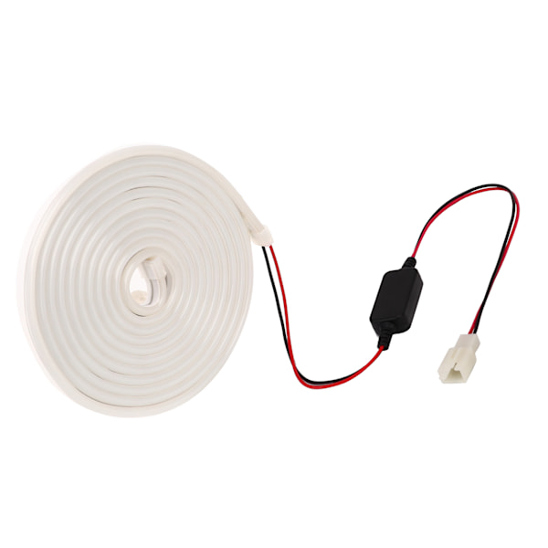 LED-lysstripe for bagasjerommet foran på bil, IP67, omgivende belysning, erstatning for Tesla Model 3 2018‑2020 DC12‑16V Hvit