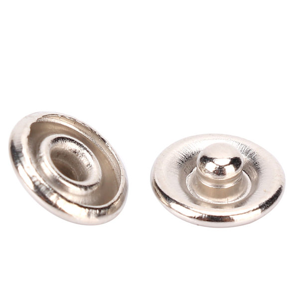 50 stk hule knapper miljøvennlige giftfrie baby knapper klestilbehør (9,5 mm)