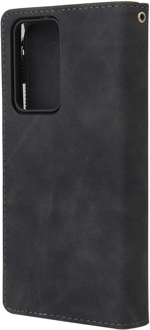Kompatibel med Samsung Galaxy Note 20 Wallet Case Hærdet