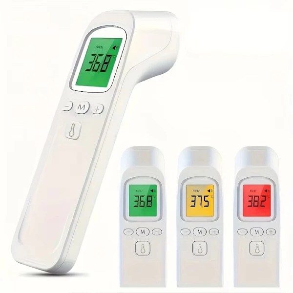 Infraröd Termometer Digital LCD Kroppsmätning Barn Vuxen Feber IR Barn Beröringsfri Termometrometer
