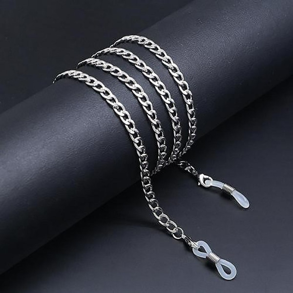 3PCS Glasögonkedja Lanyard Mask Lanyard Kvinnor Män Metall Sol