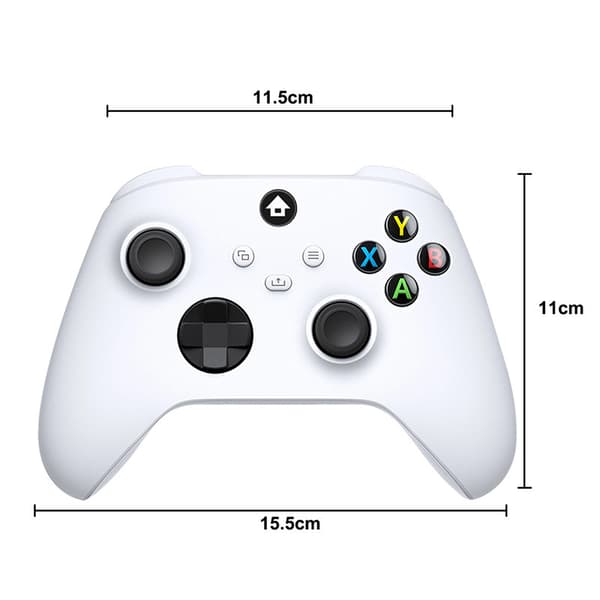 Neutral 2.4G Trådløs Controller: Kompatibel med Xbox Series X/S (Xss) & PC, Gamepad til Gaming Red