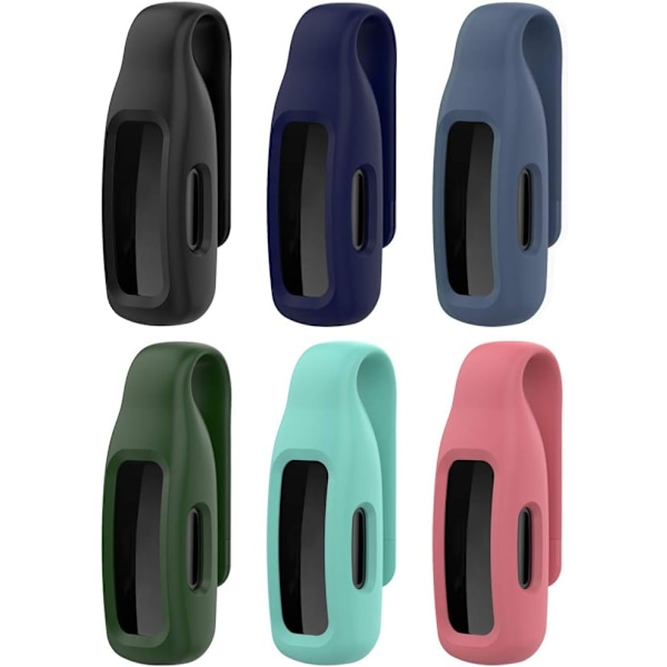 Fitbit Inspire 2 -yhteensopiva pidike - Silikoni pidikekotelo (6 kpl)
