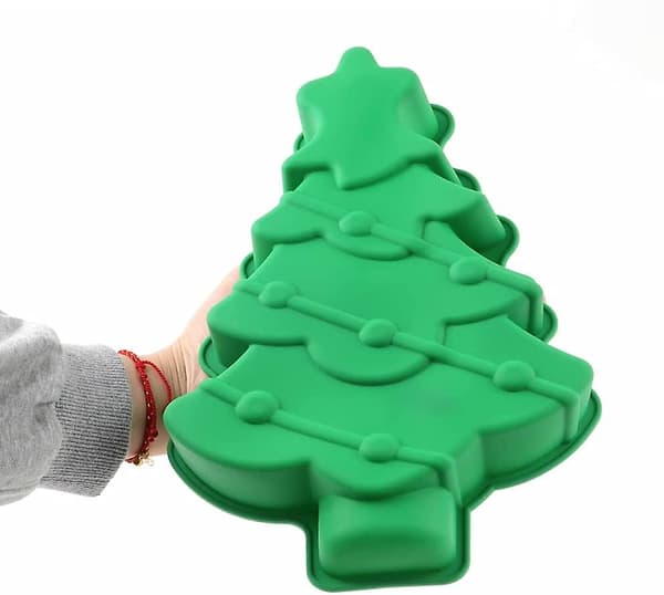 Juletre Silikonform Jul Diy Enkelt Hull Kake