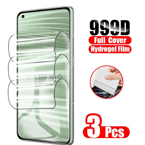 Hydrogel Film Realme 8 Härdat Glass Skärmskydd