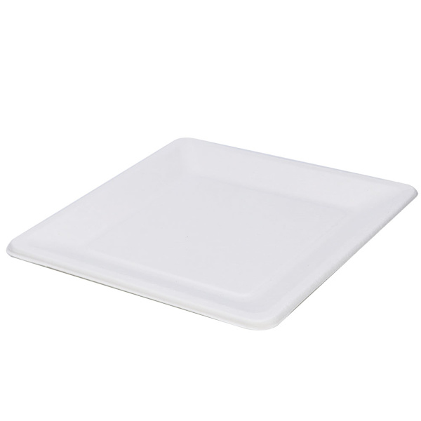 20 st fyrkantiga engångspapperstallrikar kakmaträtter barnritning DIY hantverksleksakerM 20cm