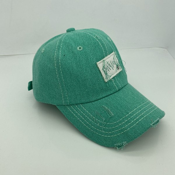 Hatt Nisch Håls Broderad Justerbar Baseballkeps För Män A Emerald