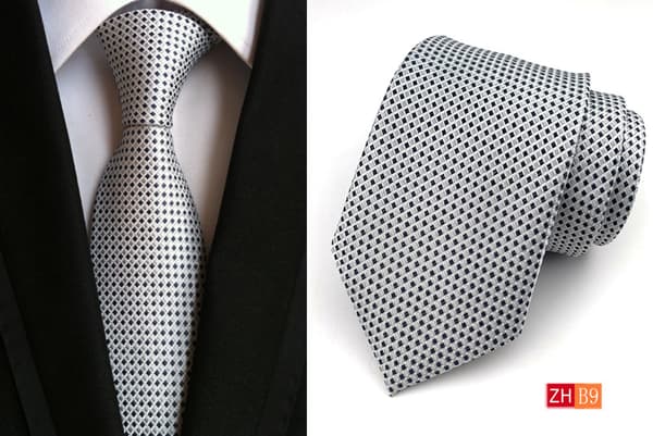 Moderne slips, klassisk blomstret, vævet jacquard, håndlavet til mænd B9
