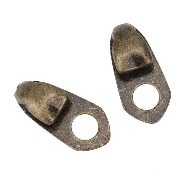 20Set Alloy Boot Lace Hooks Lace Fittings med Nagler for Reparasjon/Camp/Hike/Climb Tilbehør (#7