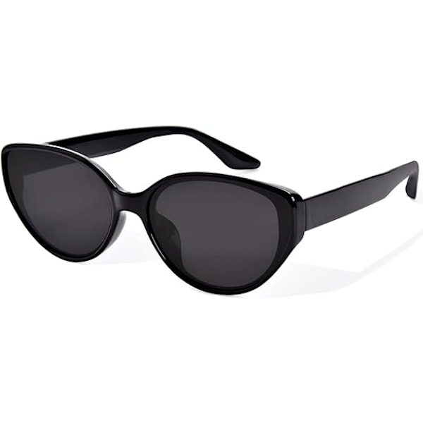 Polariserade Cat Eye Solglasögon för Kvinnor, Trendiga TR90 Solglasögon, Lätta Glasögon UV-Skydd, OP3033
