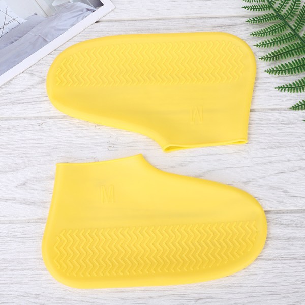 Återanvändbara silikonvattentäta skoöverdrag, halkfri silikon O
