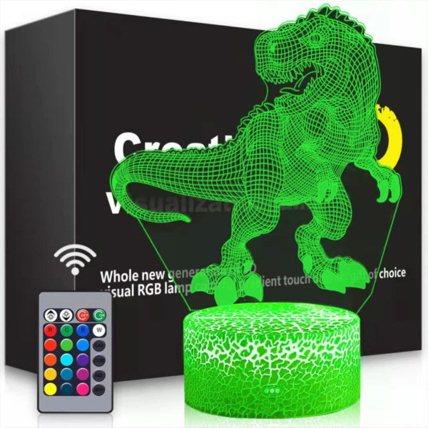 Dinosaur Toys Dinosaur Night Light 3D Dinosaur Lamp for Kids