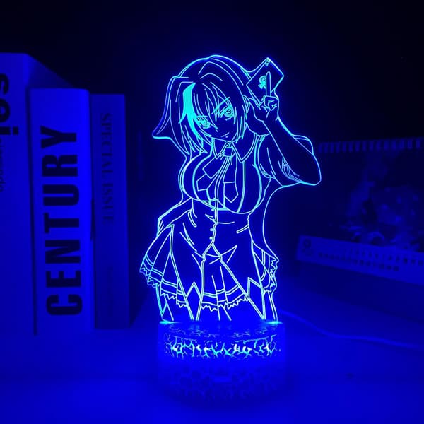 Nyeste Anime High School DxD Figur 3D Lys Børn Piger-Hig