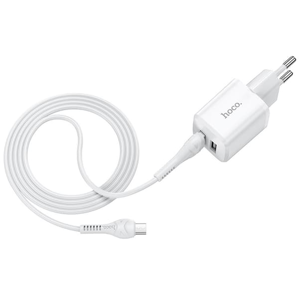 hoco. N8 Lingyi dual-port oplader europæisk standard til Andr