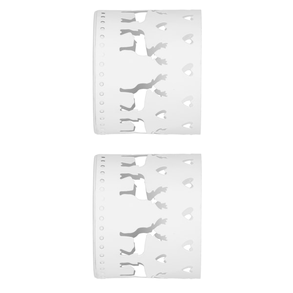 2 stk lysestake jule stil enkel unik design robust stabil holdbar lysestake for bryllupsfest hjem