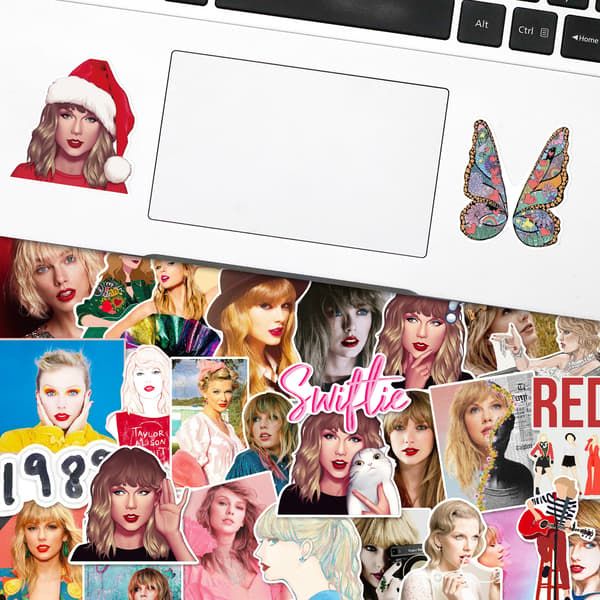 Singer Taylor Swift Personlighetsklistremerker, Sett med 1