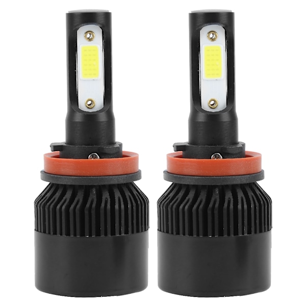 S2-COB Bil LED-frontlykter 36W 8000LM Universelle Auto Frontlyktutskiftninger H11