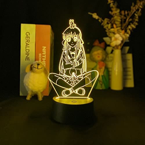 Touch Sensor 3D Billede Lampe Honda Tohru Japansk Anime Proj
