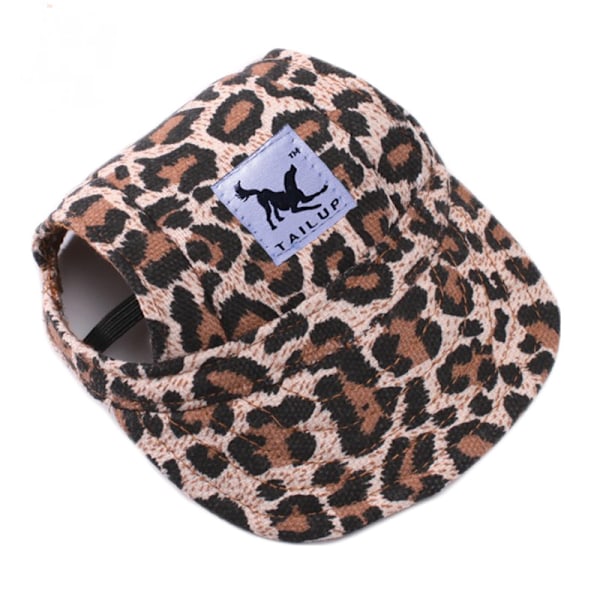 Liten husdjur sommar canvas keps hund baseball visir hatt valp utomhus solhatt keps