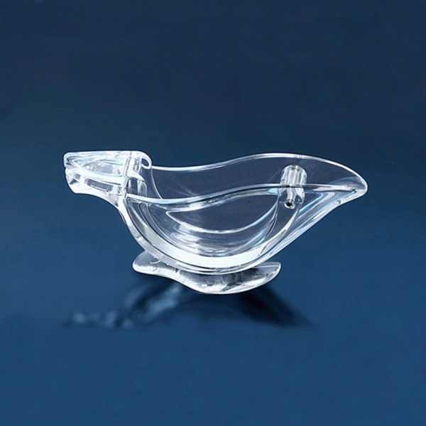 Ny akryl manuel citronpresser, bærbar transparent frugtpresser, elegant