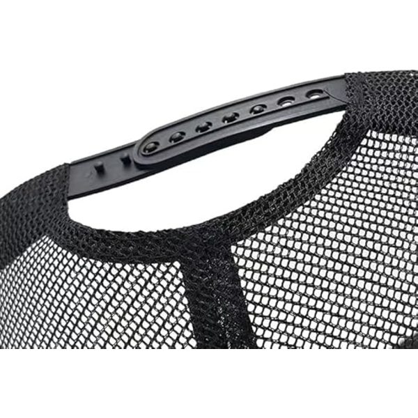 Baseballkeps i bomull med broderi, keps för män och kvinnor, snapback-kepsar, sommarkepsar, unisex hiphop-kepsar Black&White