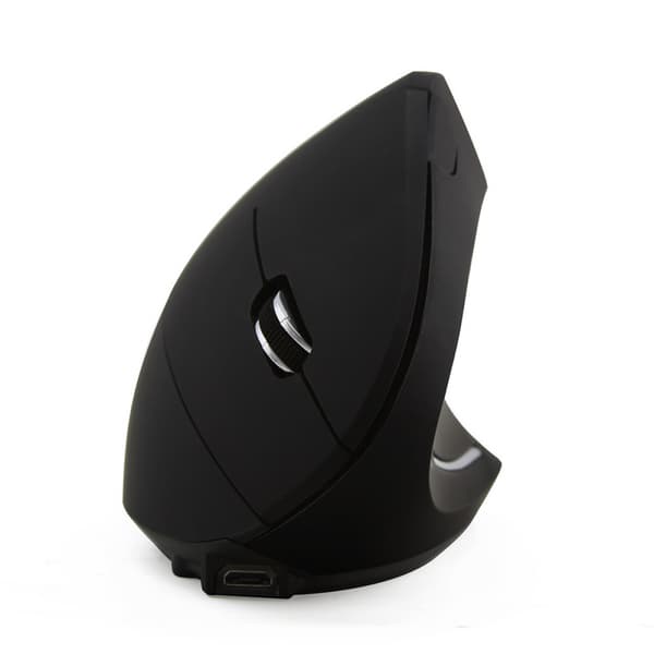 2.4G Trådløs Vertikal Ergonomisk Optisk Mus, Reducerer Håndled